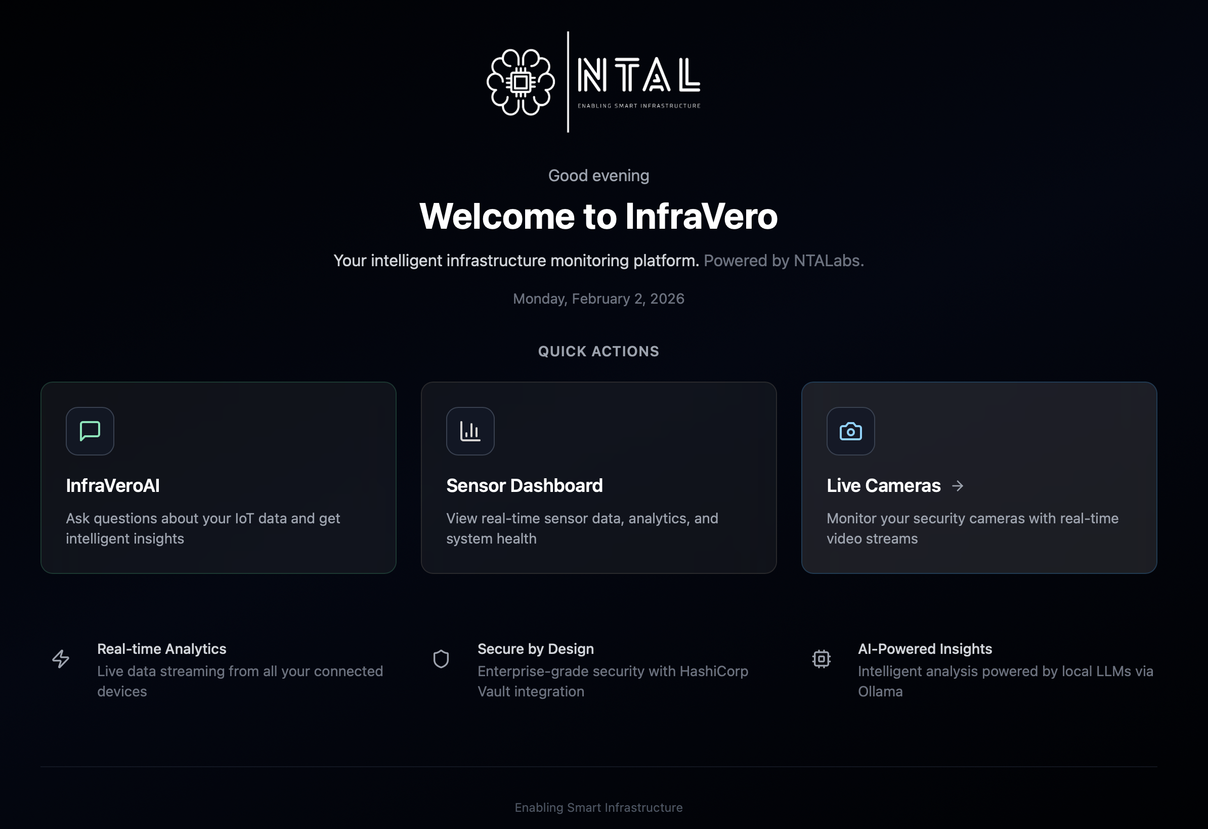 Welcome to InfraVero with Quick Actions